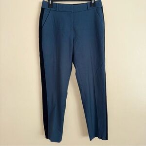 Kate Spade Blue Black Stripe Trouser Style Pants Size 4